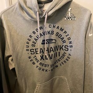 Nike Therma Fit Seahawks SB 48(Win) Sweatshirt